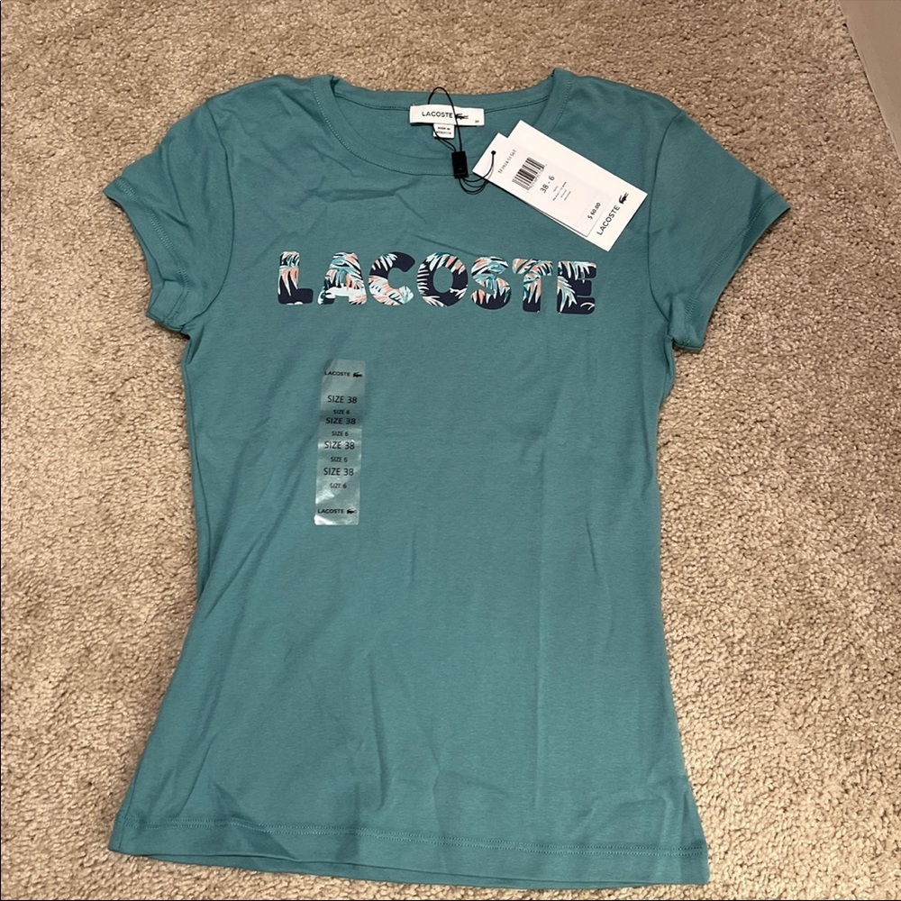 Lacoste T-Shirt NWT small❤️SOLD